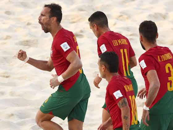 Image de l'article :Coupe du monde de beach soccer 2024 : le Portugal s’incline de justesse face au Brésil  