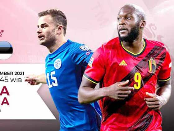 Gambar artikel:Link Live Streaming Kualifikasi Piala Dunia 2022, Belgia vs Estonia