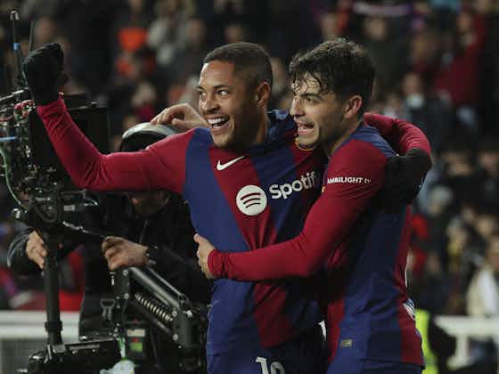 Article image:Pedri talks Xavi, Roque, La Liga title race after Barcelona 1-0 Osasuna: “We’re going to give everything”