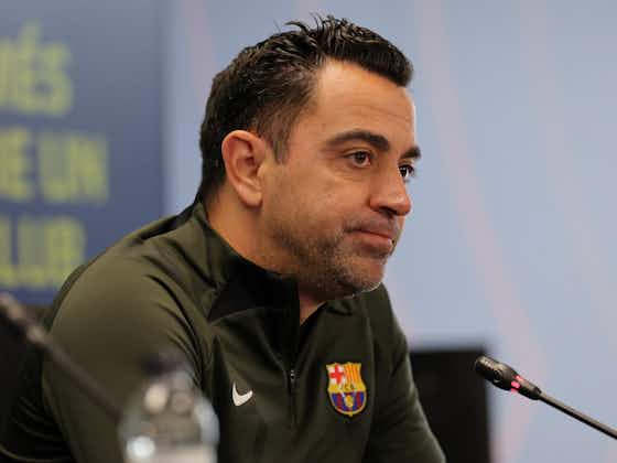 Article image:Xavi talks Roque, De Jong, Pedri, Sergi Roberto ahead of Barcelona vs Valencia
