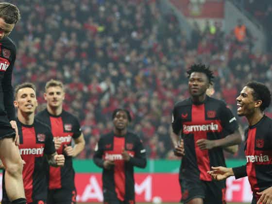 Artikelbild:Bayer 04 Leverkusen: Leverkusen erreicht ungefährdet das Pokalfinale