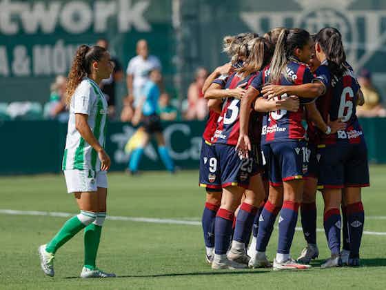 Imagen del artículo:Goleada por la vía rápida al Real Betis Femenino