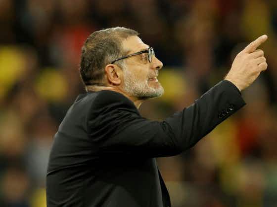 Article image:Slaven Bilic gives Watford team news ahead of Norwich City clash