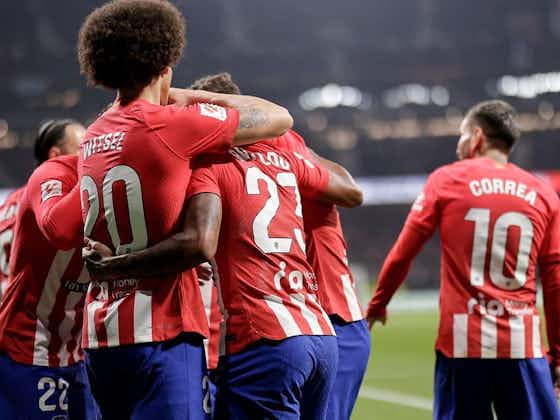 Imagen del artículo:Atlético Madrid, con De Paul, Molina y Correa, venció 2-1 a Rayo Vallecano por La Liga