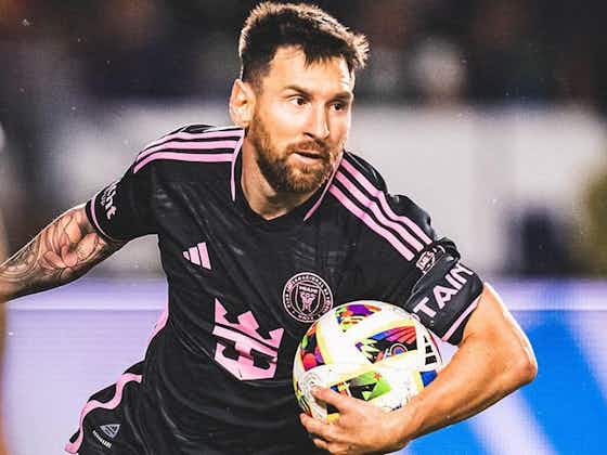 Imagen del artículo:Lionel Messi entró en el equipo de la semana de la MLS, tras su gol ante LA Galaxy