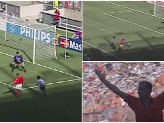 Article image:Dennis Bergkamp goal vs Argentina: Dutch commentator lost it at 1998 World Cup