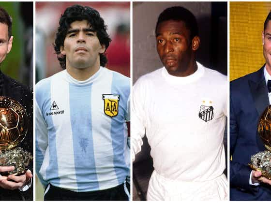 Messi? Ronaldo? Pele? Maradona? Who is the greatest of all-time