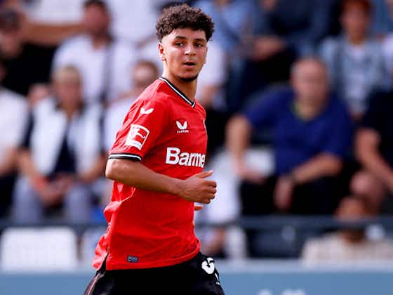 Imagem do artigo:Ayman Aourir feiert Profidebüt bei Bayer Leverkusen