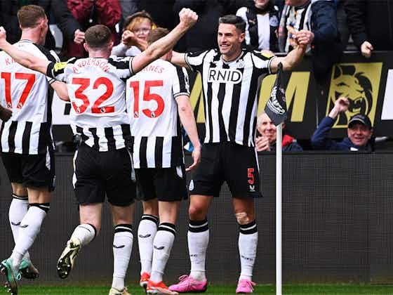 Article image:What an incredible shift – Maybe Newcastle United star is just in need of a lie down