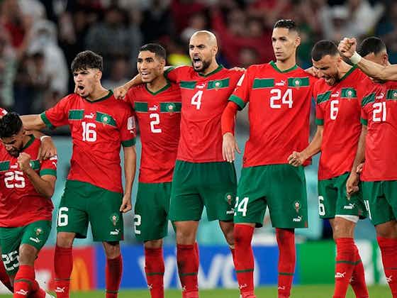 Gambar artikel:Piala Dunia 2022: Jelang Hadapi Portugal, Nayef Aguerd Berpacu Dengan Waktu