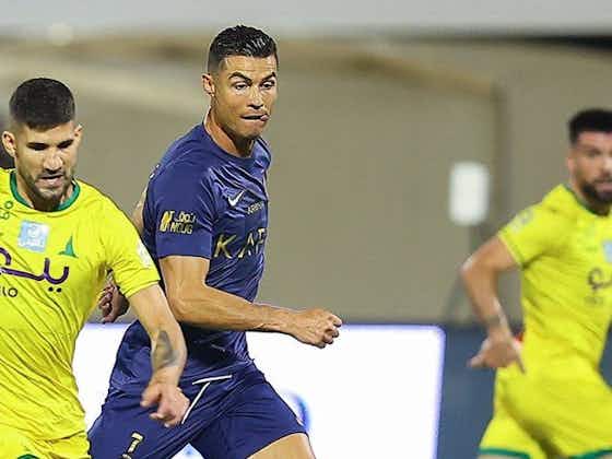Gambar artikel:Hasil Liga Arab Saudi: Cristiano Ronaldo Main Full, Al Nassr Menang Tipis 1-0 atas Al Khaleej