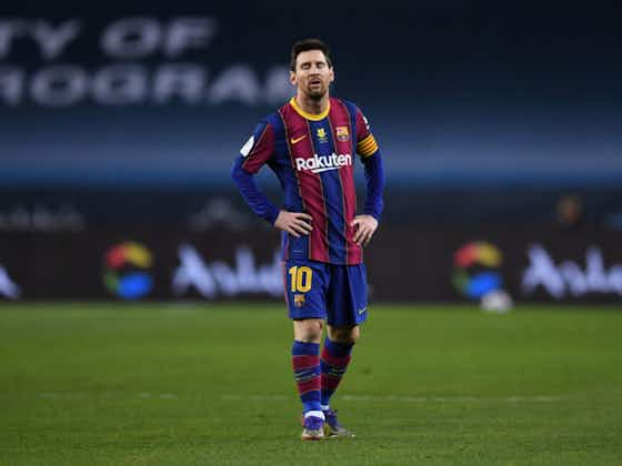 Imagem do artigo:Barcelona | Messi pediu desculpas ao vestiário após a derrota na Supercopa