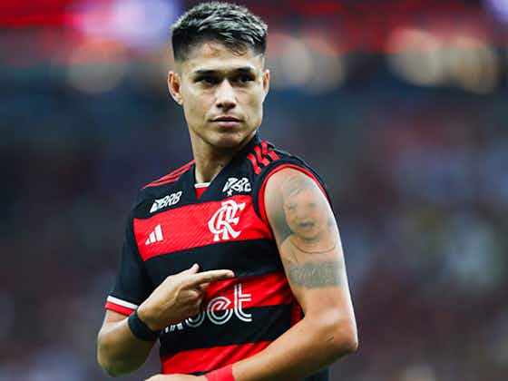 Imagem do artigo:Luiz Araújo ‘desencanta’ e marca 1° gol pelo Flamengo em 2024