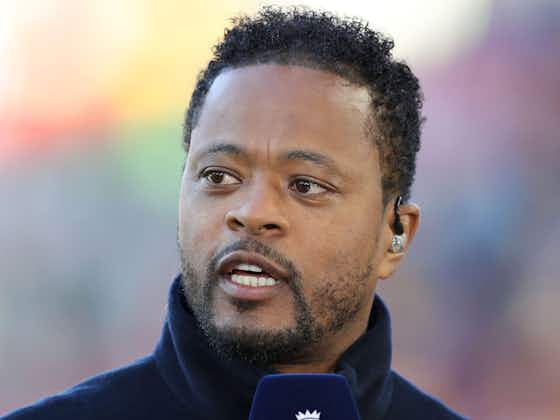 Article image:‘They sh*t themselves’ – Evra explains spat with Man City staff before calling pundit a ‘Christmas tree’