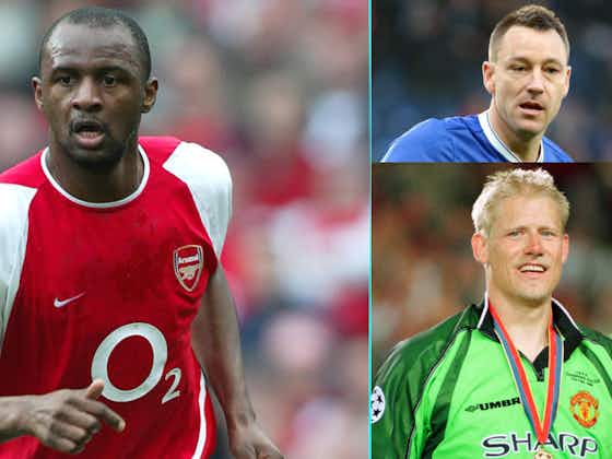 Article image:Man Utd and Arsenal legends in a ‘lift it and leave’ Premier League XI