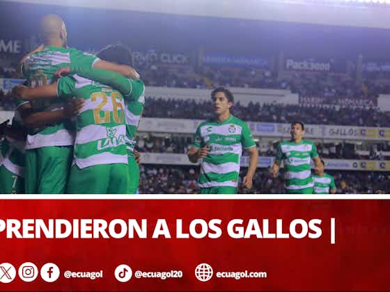 Imagen del artículo:SORPRENDIDOS || Santos ganó a Querétaro de Jordan Sierra en su casa