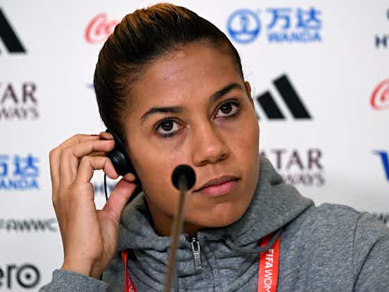 Imagem do artigo:Copa Feminina: Pergunta causa polêmica com capitã do Marrocos em coletiva pós-jogo