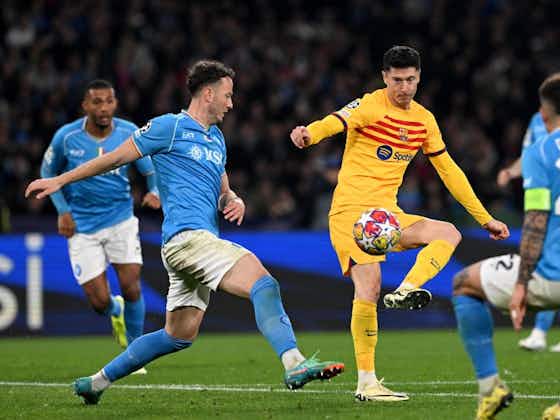 Imagem do artigo:Barcelona empata com o Napoli no primeiro jogo das oitavas da Champions