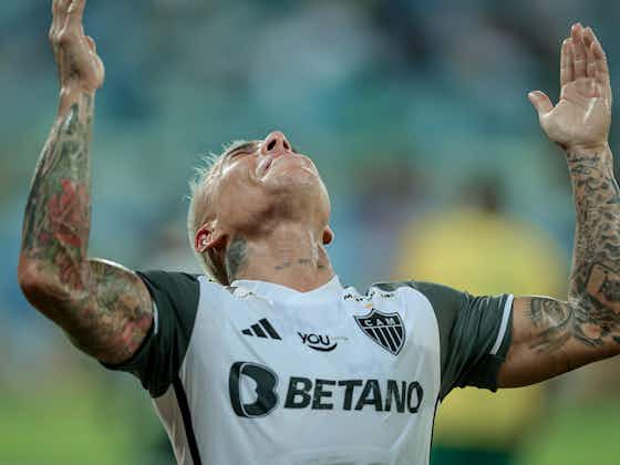 Imagem do artigo:Com o gol na Arena Pantanal, Vargas quebra um jejum de quase um ano sem marcar pelo Atlético