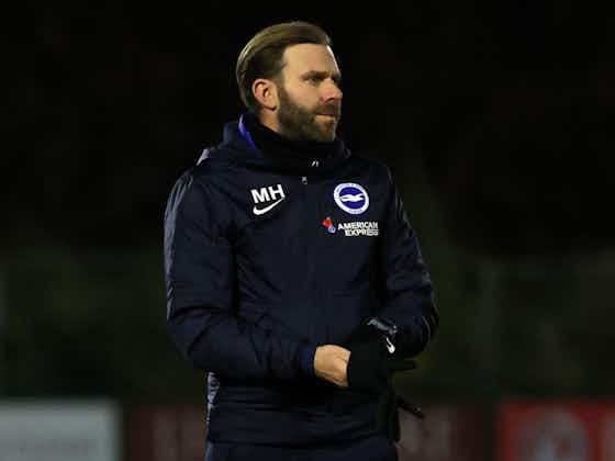 Image de l'article :Brighton aiming for strong finish against Arsenal says interim boss Harris