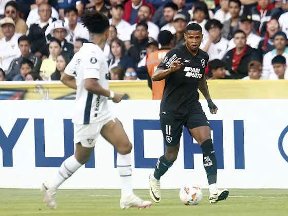 Imagem do artigo:Júnior Santos lamenta gol no início e destaca altitude na derrota do Botafogo para LDU: “Se tenta puxar, o ar não vem”