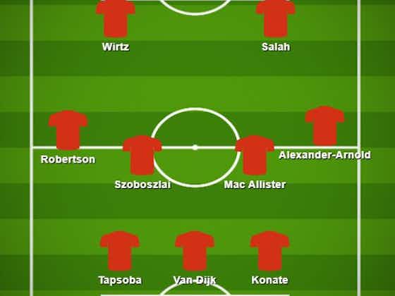 Imagen del artículo:Wirtz y Tapsoba, el posible XI de Xabi Alonso si llega a Anfield
