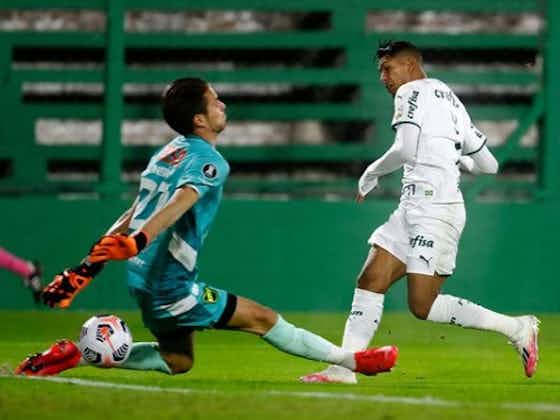 Imagem do artigo:Rony é decisivo e Palmeiras derrota o Defensa y Justicia por 2 a 1