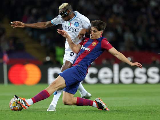 Article image:Pau Cubarsí broke a record held by Real Madrid’s David Alaba in Barcelona vs Napoli