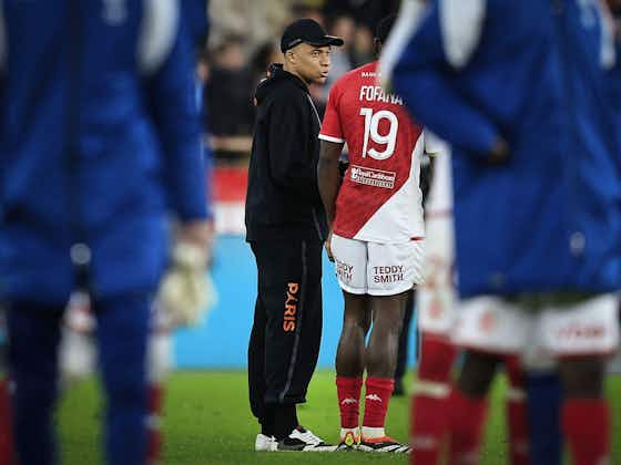Article image:Why Real Madrid-bound Mbappé was substituted at half-time as PSG star watches Monaco clash from stands