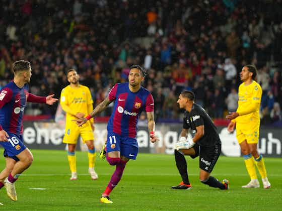 Article image:Ex-referee labels Raphinha’s disallowed Barcelona opener vs Las Palmas an ’embarrassment’