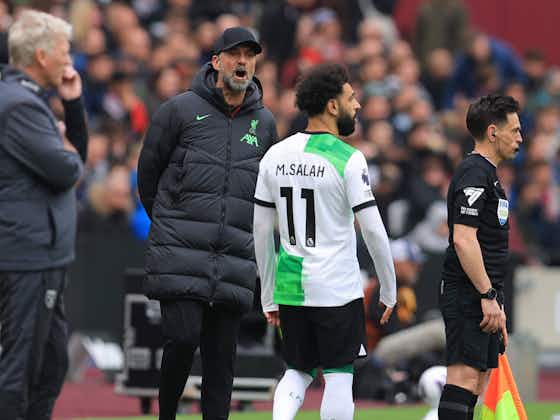Article image:'He's not done ANYTHING since the injury!' - Liverpool legend gives damning Salah verdict after Klopp clash