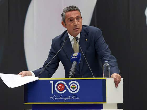 Artikelbild:Fenerbahçe-Präsident Ali Koç wird bei kommender Wahl nicht erneut kandidieren!