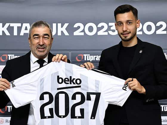 Imagen del artículo:Beşiktaş verlängert mit Tayyip Talha Sanuç bis 2027!