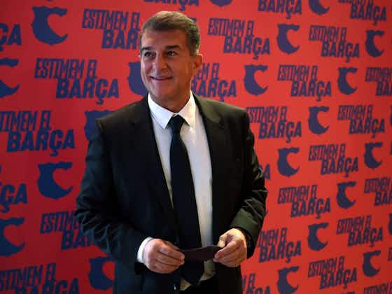 Article image:Barcelona presidential candidate Joan Laporta: “We have to wait for Eric García.”