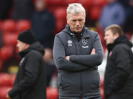 Article image:Moyes has West Ham player to blame for team’s struggles this season