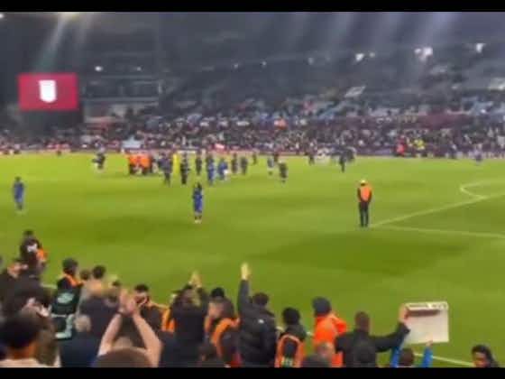 Article image:(Video): Chelsea fans give respect to player who has frustrated them many times