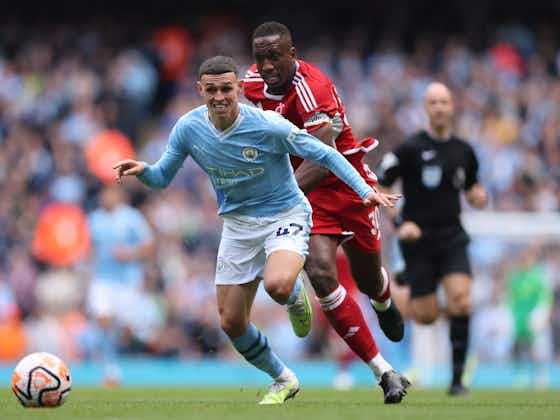 Article image:Manchester City vs Nottingham Forest: City team news and predicted City starting eleven