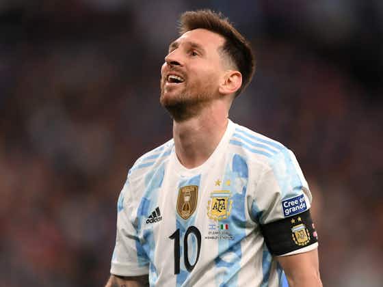 Article image:Lionel Messi inspires Argentina to Finalissima glory over Italy