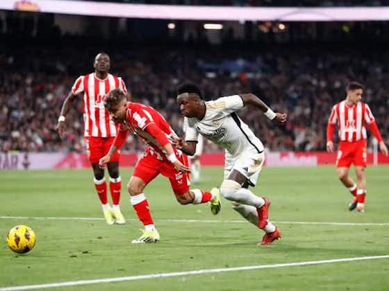 Article image:Second injury blow for Real Madrid ahead of Madrid derby as Vinicius Junior pulls out in warm-up