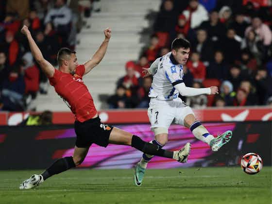 Article image:Finishing profligacy from Real Sociedad leaves Copa del Rey semi-final tie with Mallorca finely poised