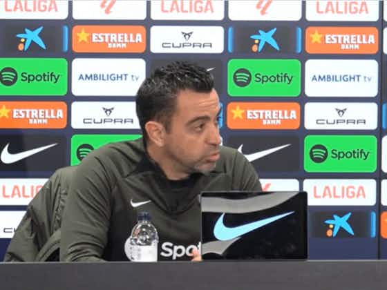 Article image:“We haven’t decided” – Xavi Hernandez provides enigmatic answer to questions over Barcelona star’s future