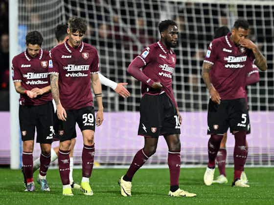 Article image:Salernitana ‘feel let down by the players’