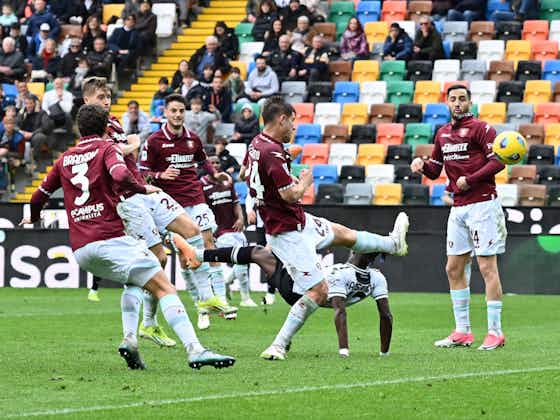 Article image:Serie A | Udinese 1-1 Salernitana: A point suits nobody