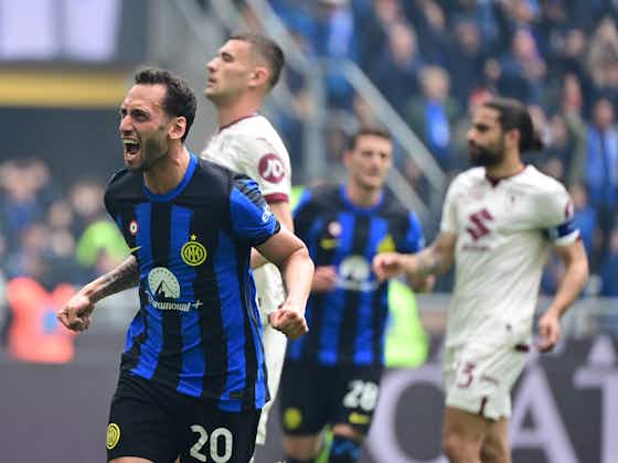 Immagine dell'articolo:Serie A | Inter 2-0 Torino: Calhanoglu celebrates Scudetto