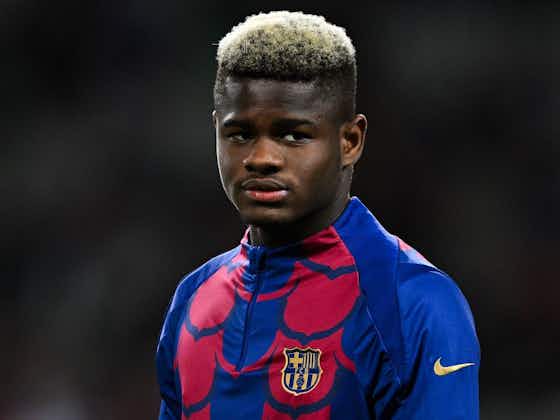 Article image:Mikayil Faye: Juventus and Inter join Chelsea and Arsenal in race for Barcelona talent