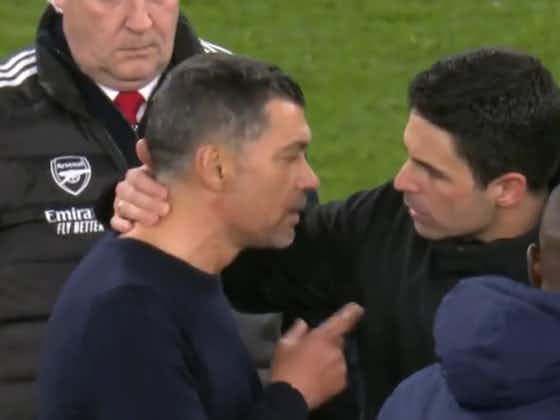 Article image:Pundit blast Arteta over his touchline spat with FC Porto manager
