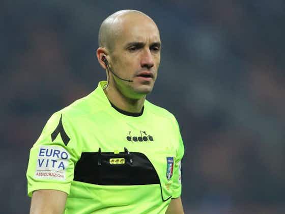 Article image:Referees Michael Fabbri & Luigi Nasca Temporarily Suspended From Serie A Matches Following Major Error In Inter Milan Vs Hellas Verona Clash