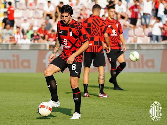 Article image:MN: Tonali trained with the Milan group on Tuesday ahead of Atalanta clash