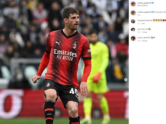 Immagine dell'articolo:Photos: Milan players react to Juve draw on social media – “Forza Milan Sempre!”