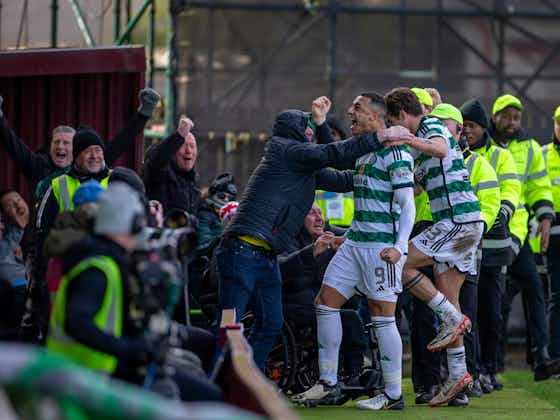 Article image:Highlights as Celtic come from behind to win late at Motherwell